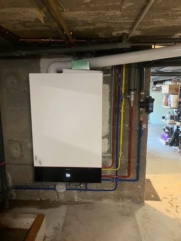 Terminal interne d'une pompe à chaleur